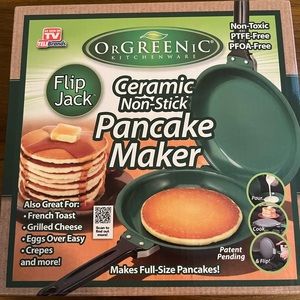 OrGREENic Pancake Pan Cookwear NIB